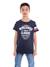 T-shirt col rond nolero garçon Blue 1 - vertbaudet enfant 