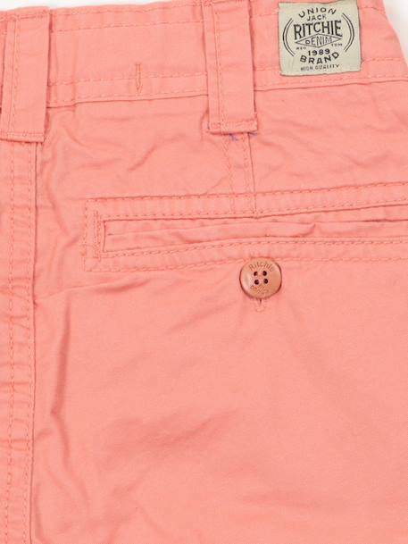 Bermuda chino bagoo garçon Red 3 - vertbaudet enfant 