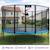 Trampoline ø 360cm + filet de sécurité + échelle + kit ancrage - punchi 360 bleu Blue 2 - vertbaudet enfant 