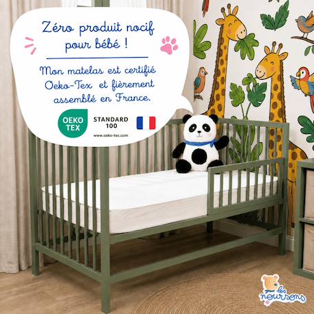 Matelas bébé bamboo White 6 - vertbaudet enfant 