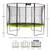Trampoline ø 430cm + filet de sécurité + échelle + bâche - punchi 430 vert Green 3 - vertbaudet enfant 