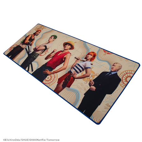 Tapis de bureau équipage du chapeau de paille - one piece Multi-coloured 3 - vertbaudet enfant 