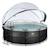 Piscine ronde ø427cm avec pompe filtrante pour jardin Noir 1 - vertbaudet enfant 