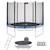 Trampoline rond 250cm avec filet, échelle, bâche et kit d'ancrage Blue 1 - vertbaudet enfant 