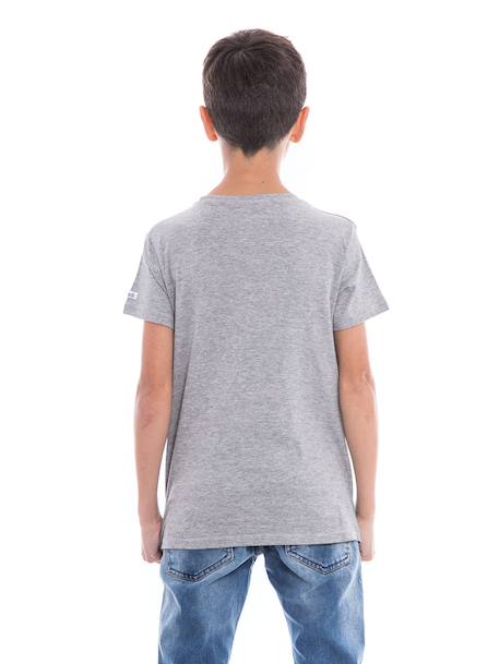 T-shirt pur coton organique nagel garçon Black+Grey 6 - vertbaudet enfant 