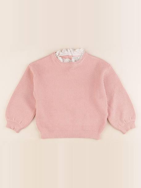 Pull - 6 ans Rose 1 - vertbaudet enfant 
