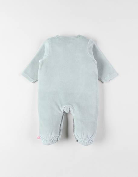 Pyjama en velours côtelé lapin Green 3 - vertbaudet enfant 