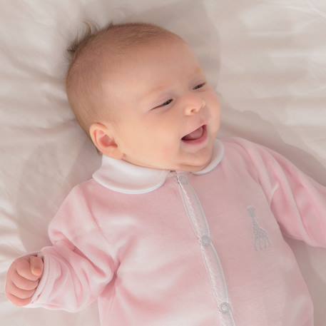 Dors bien - grenouillière bébé sophie la girafe® Pink 2 - vertbaudet enfant 