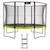 Trampoline de jardin ø 430cm + filet de sécurité + échelle - punchi 430 vert Green 2 - vertbaudet enfant 