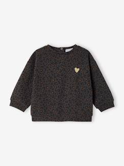 -Sweat bébé léopard capsule mère- fille