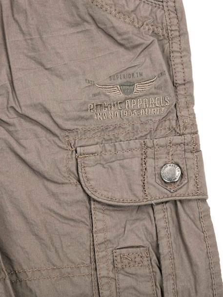 Bermuda battle barban garçon Brown 2 - vertbaudet enfant 