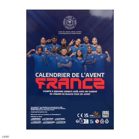 Calendrier de l'avent équipe de france de football 2025 Blue 5 - vertbaudet enfant 