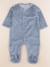 Pyjama velours - 6 mois Blanc, bleu 1 - vertbaudet enfant 