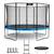 Trampoline ø 360cm + filet + échelle + bâche + kit ancrage - punchi 360 bleu Blue 1 - vertbaudet enfant 