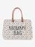 Sac à langer Mommy bag large canvas Blanc cassé léopard 3 - vertbaudet enfant 