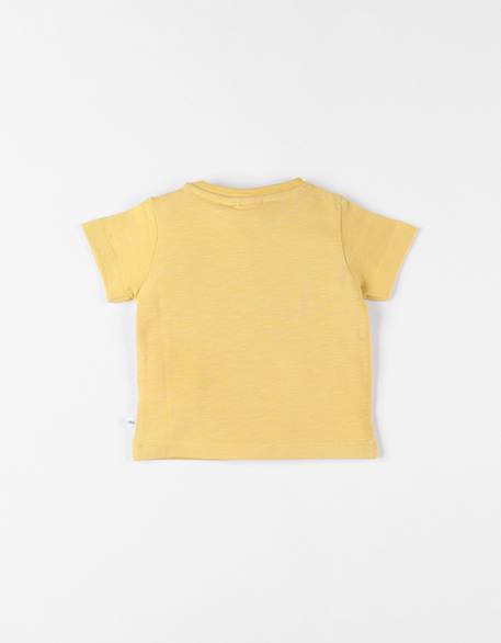 T-shirt coton Yellow 4 - vertbaudet enfant 