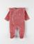 Pyjama en velours côtelé guépard Pink 1 - vertbaudet enfant 