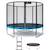 Trampoline ø 300cm + filet de sécurité + échelle + bâche - punchi 300 bleu Blue 1 - vertbaudet enfant 