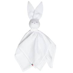 Doudou lapin  en gaze de coton jeanne  - vertbaudet enfant