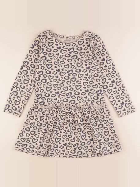 Robe - 5 ans Beige, noir 1 - vertbaudet enfant 