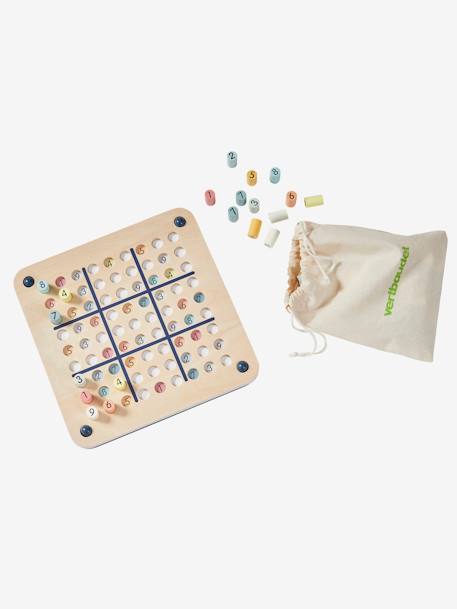 Sudoku des couleurs en bois FSC® multicolore 1 - vertbaudet enfant 