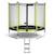 Trampoline jardin ø 300?cm + filet + échelle - jumpi 300 - noir/vert Green 1 - vertbaudet enfant 