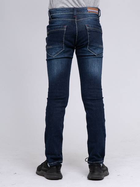 Jean coupe slim snow garçon Blue 2 - vertbaudet enfant 