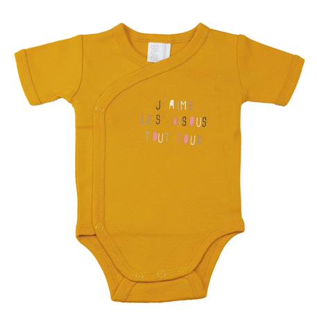 Lot de bodies Amarillo 4 - vertbaudet enfant 