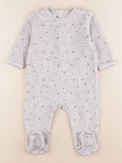 Seconde main-Fille-Pyjama, surpyjama, dors-bien-Pyjama velours - 9 mois