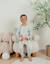 Pyjama en velours lapin Green 2 - vertbaudet enfant 