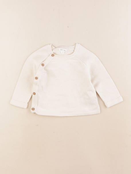 Gilet - 12 mois Blanc 1 - vertbaudet enfant 