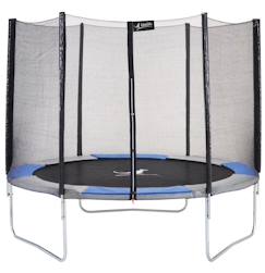 -Trampoline rond 300cm avec filet de sécurité
