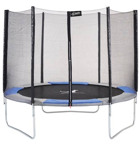 Trampoline rond 300cm avec filet de sécurité Blue 1 - vertbaudet enfant 