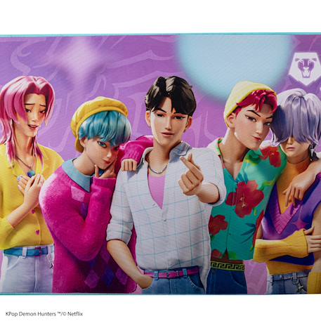 Tapis de bureau saja boys - kpop demon hunters Multi-coloured 4 - vertbaudet enfant 