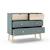Commode 4 tiroirs gain de place - gamme léonie Green 5 - vertbaudet enfant 
