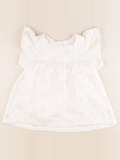 Blouse - 9 ans Beige 1 - vertbaudet enfant 