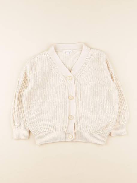 Gilet - 4 ans Beige 1 - vertbaudet enfant 