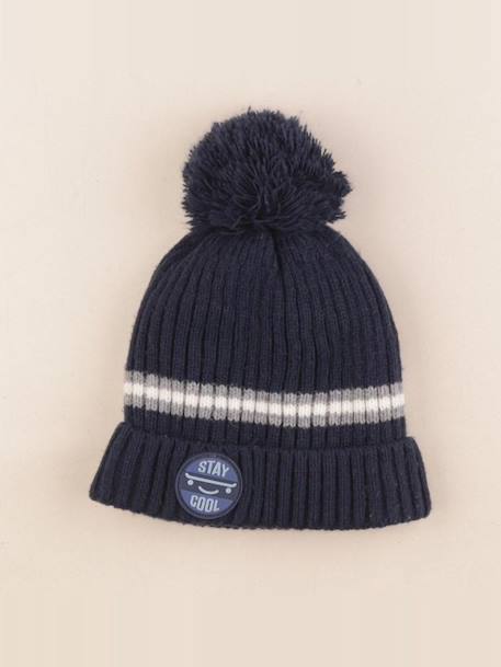 Bonnet - 4/6 ans Bleu 1 - vertbaudet enfant 