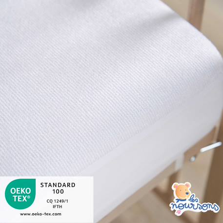 Protège matelas bébé bamboo - alèse imperméable White 5 - vertbaudet enfant 