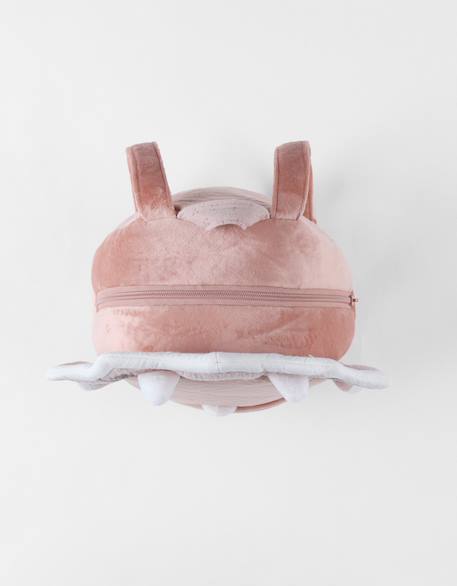 Sac à dos popsie en veloudoux® Rose, écru 5 - vertbaudet enfant 
