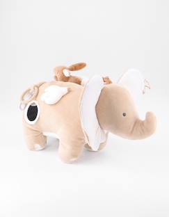 Jouet-Peluche d'activités bali en veloudoux et mousseline