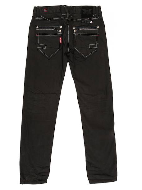 Jean noir sanmarin garçon Black 2 - vertbaudet enfant 