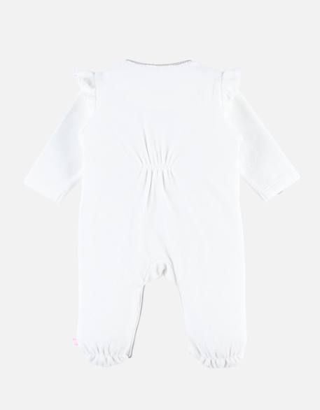 Pyjama 1-pièce kendi en velours White 4 - vertbaudet enfant 