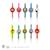 10 bougies d'anniversaire personnages harry potter & 1 happy birthday - harry potter Multi-coloured 4 - vertbaudet enfant 