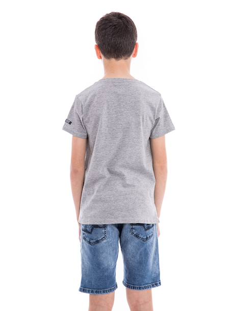 T-shirt pur coton organique nampty garçon Black+Blue+Grey+White 10 - vertbaudet enfant 