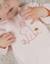 Pyjama bébé en velours avec broderie lapin Pink 3 - vertbaudet enfant 