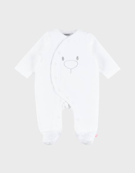 Pyjama dors-bien en velours White 5 - vertbaudet enfant 