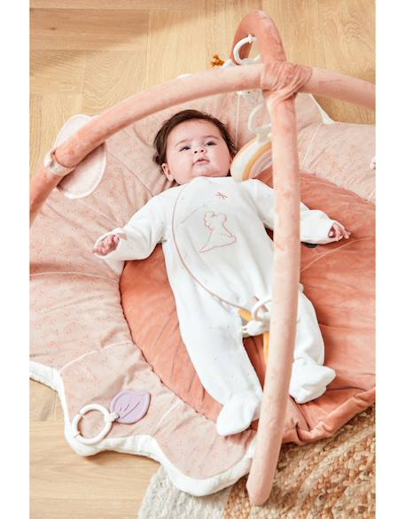 Tapis d'éveil popsie en veloudoux® Rose, écru, ocre 2 - vertbaudet enfant 