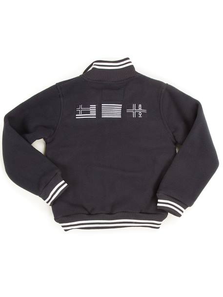 Blouson polaire zeway garçon Black+Blue 5 - vertbaudet enfant 