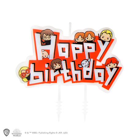 10 bougies d'anniversaire personnages harry potter & 1 happy birthday - harry potter Multi-coloured 5 - vertbaudet enfant 